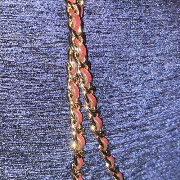 Burgundy studded, Michael kors Logo shoulder bag - Picture 2 of 5